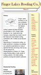 Mobile Screenshot of fingerlakesroofing.com